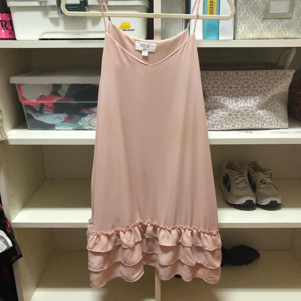Peach Love Light Pink Dress